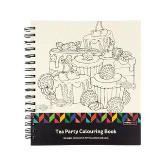 Tea Party Colouring Book