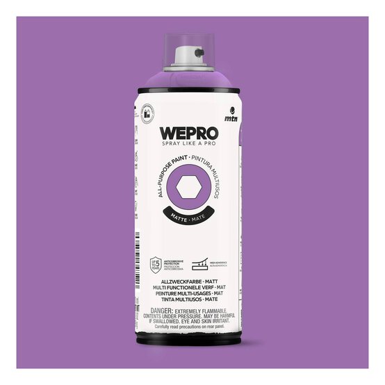 MTN WEPRO Revolution Violet Matte All-Purpose Paint 400ml image number 1