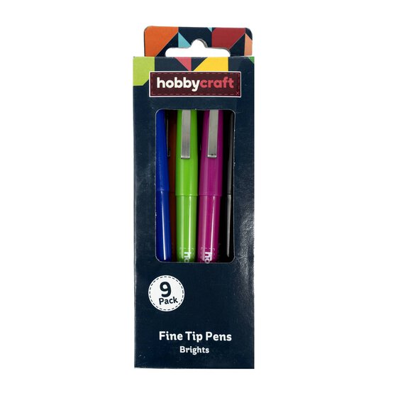 Bright Fine Tip Markers 9 Pack image number 5