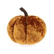 Orange Sparkle Velvet Pumpkin 12cm