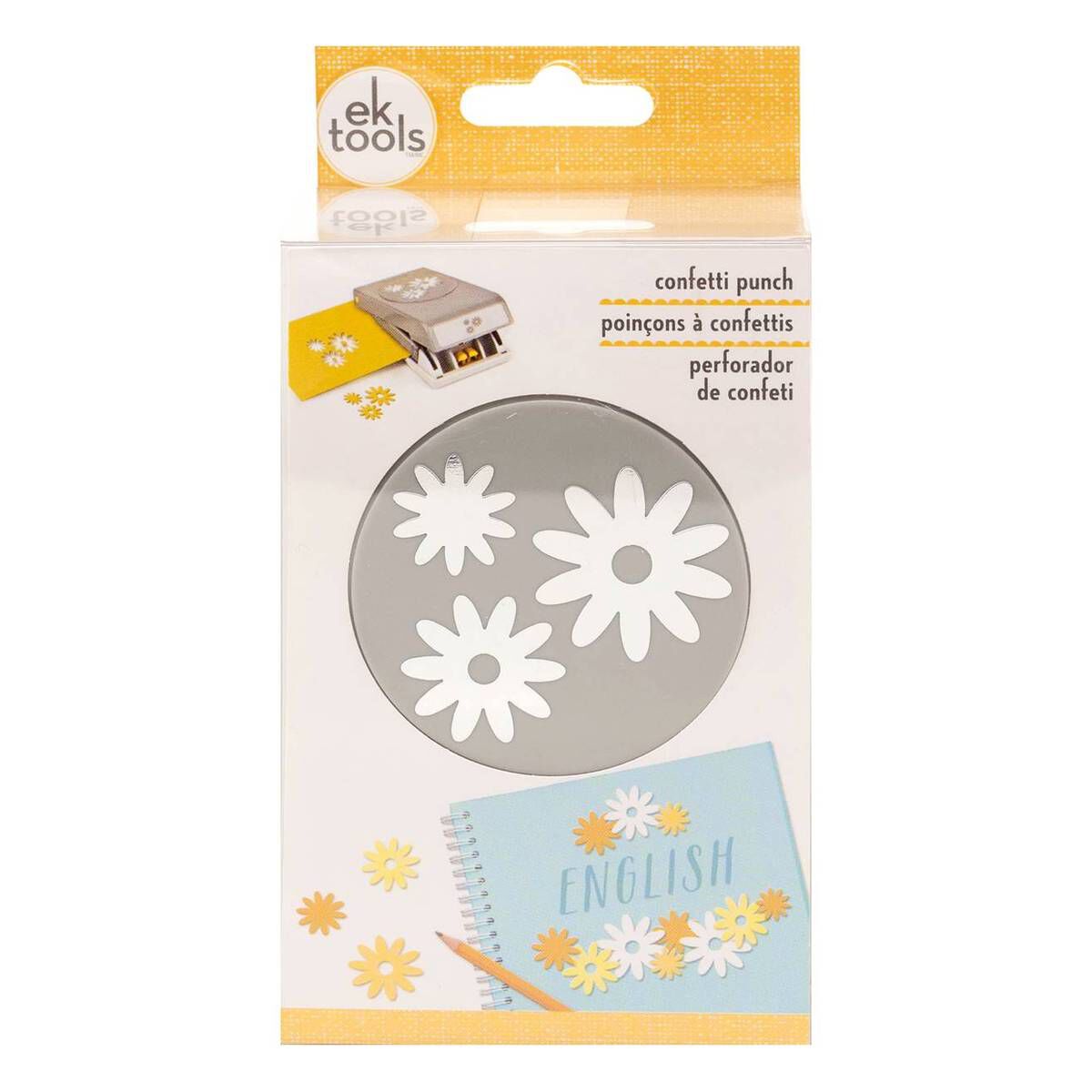 EK Tools Large Daisy Confetti Punch Hobbycraft