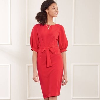 New Look Women's Dress Sewing Pattern N6679 (6-18) image number 6