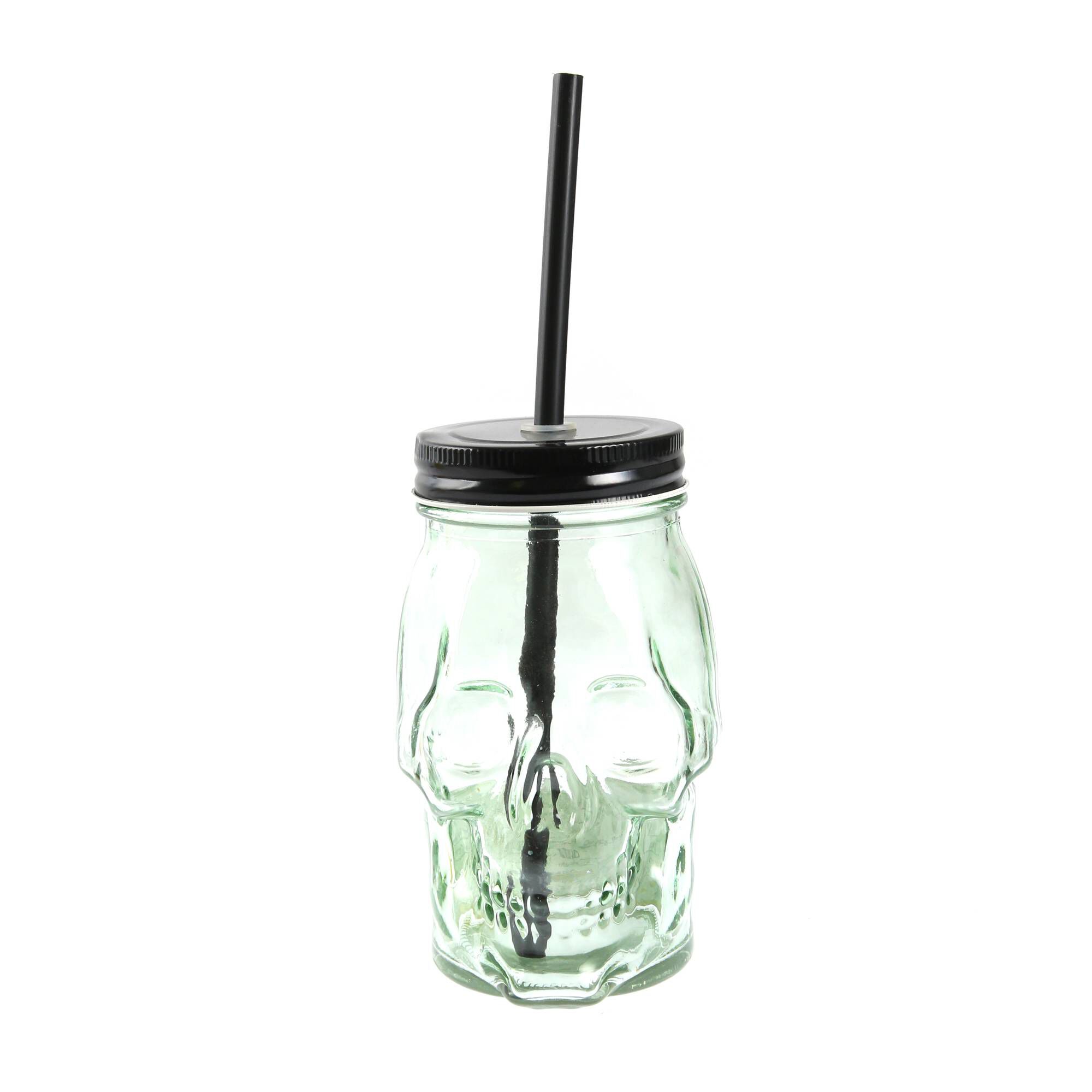 Clear Skull Drinking Jar Hobbycraft