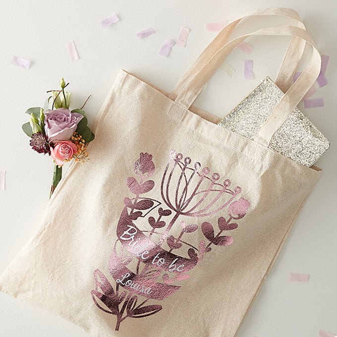 Cricut: How to Make a Bride to Be Tote Bag image number 1