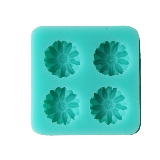 Mini Daisy Quartet Flower Mould image number 1