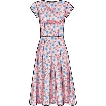 New Look Women’s Dress Sewing Pattern N6696 image number 4