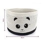 Panda Cotton Rope Basket 30cm x 18cm image number 4