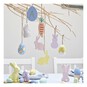 Hanging Ceramic Bunny Decoration 7.5cm image number 2