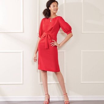 New Look Women's Dress Sewing Pattern N6679 (6-18) image number 5