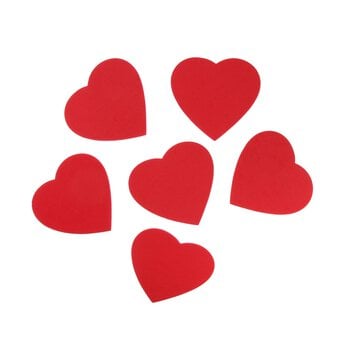 Red Heart Foam Shapes 6 Pack