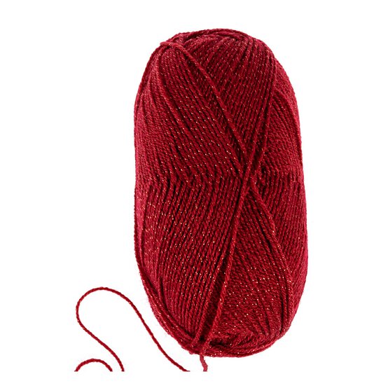 James C Brett Claret Twinkle DK Yarn 100g image number 3