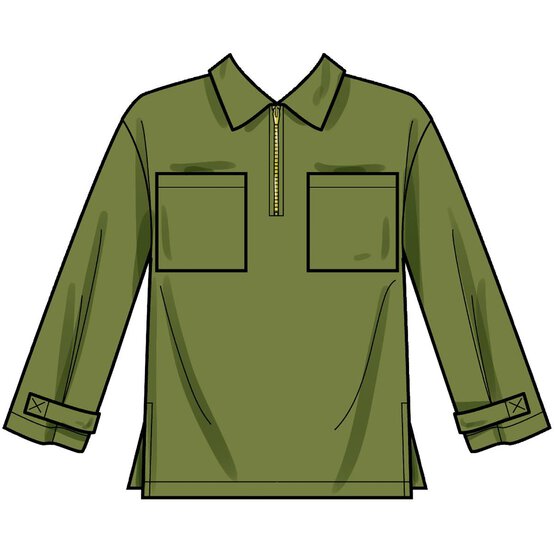Simplicity Unisex Separates Sewing Pattern S9278 (XS-M) image number 3