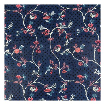 V&A Regency Threads Wildflowers Cotton Fabric by the Metre