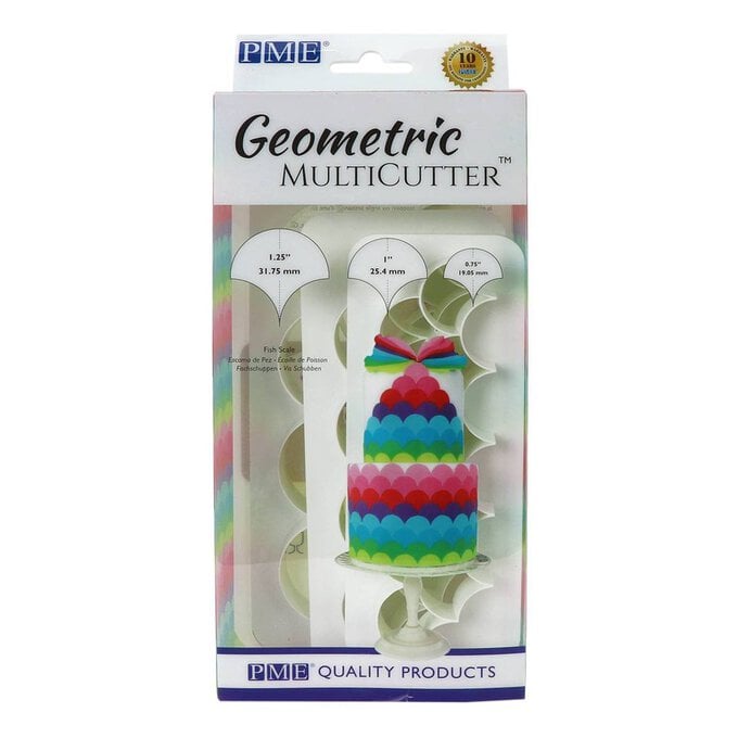 PME Fish Scale Geometric MultiCutter 3 Pack image number 1