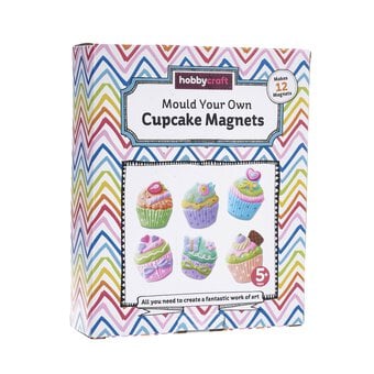 Mould Your Own Cupcake Magnets 