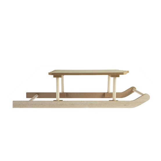 Wooden Sleigh 48cm image number 4