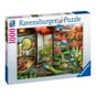 Ravensburger Japanese Gardens Teahouse Jigsaw Puzzle 1000 Pieces image number 1
