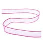 Hot Pink Wire Edge Organza Ribbon 25mm x 3m image number 1