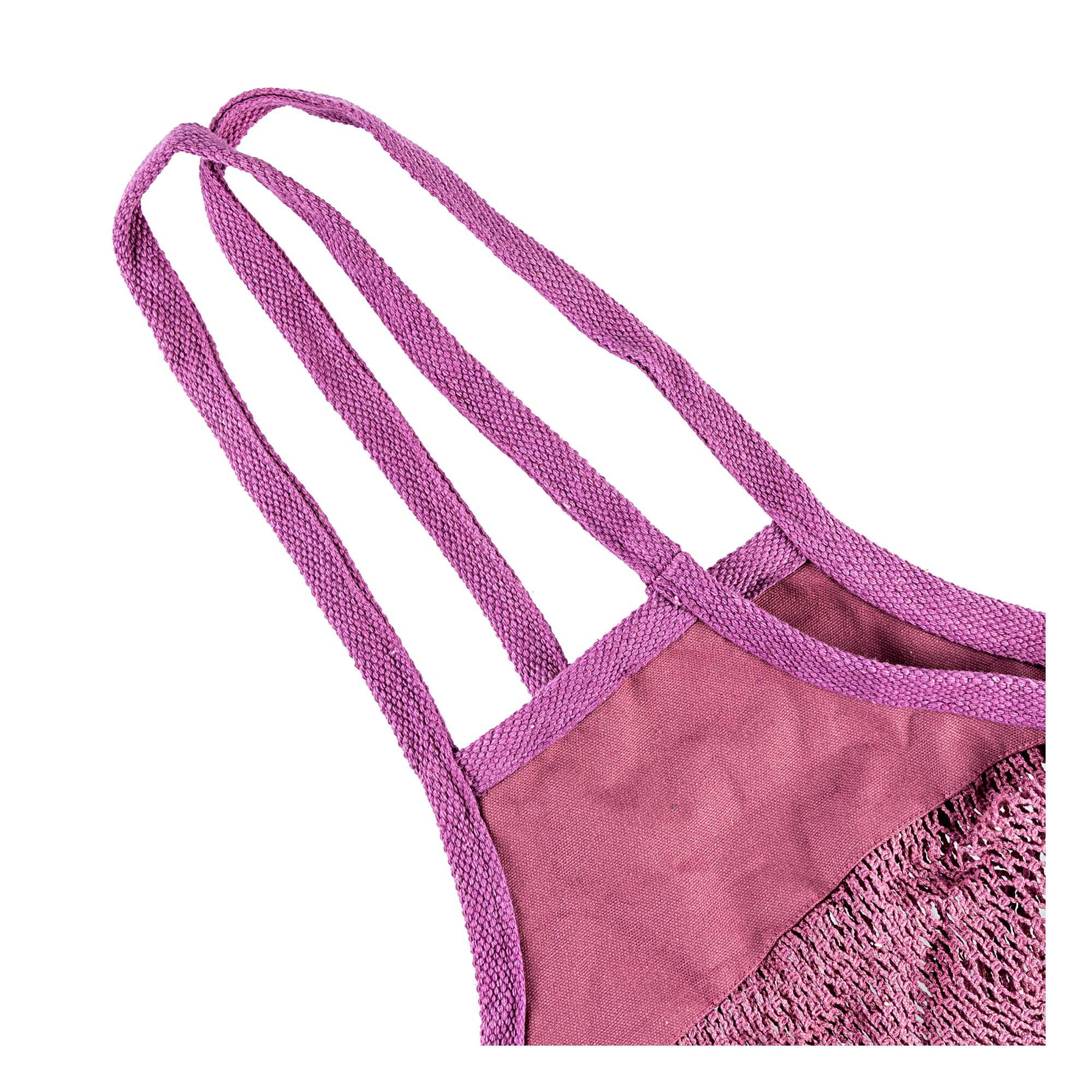 Purple Mesh Shopping Bag 40cm x 40cm Hobbycraft