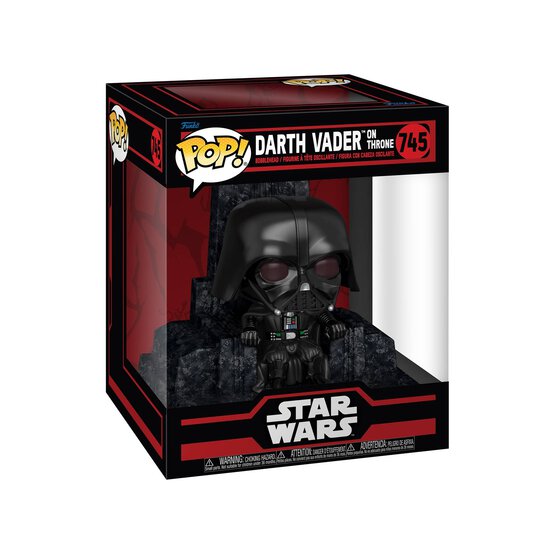 Funko POP Darth Vader on the Throne Figure image number 1