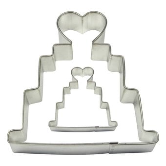 PME Wedding Cake Cookie Cutters 2 Pack