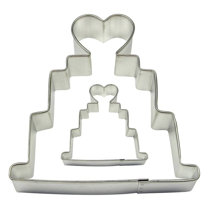 PME Wedding Cake Cookie Cutters 2 Pack image number 1
