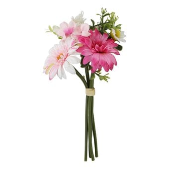 Pink Daisy and Hydrangea Bundle 22cm