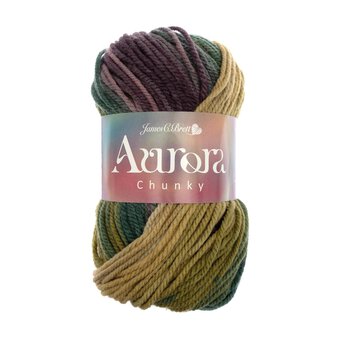 James C Brett Bramble Bush Aurora Chunky Yarn 100g
