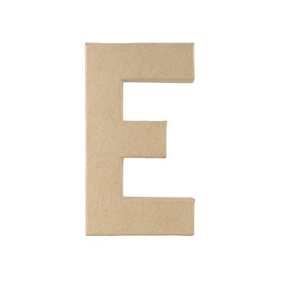 Mache Letter E 20cm