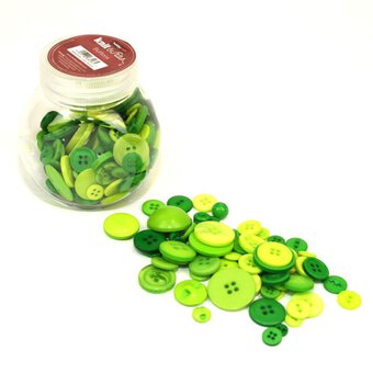 Hobbycraft Button Jar Green image number 5