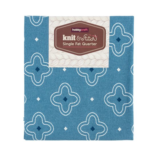 Denim Cross Single Cotton Fat Quarter image number 1