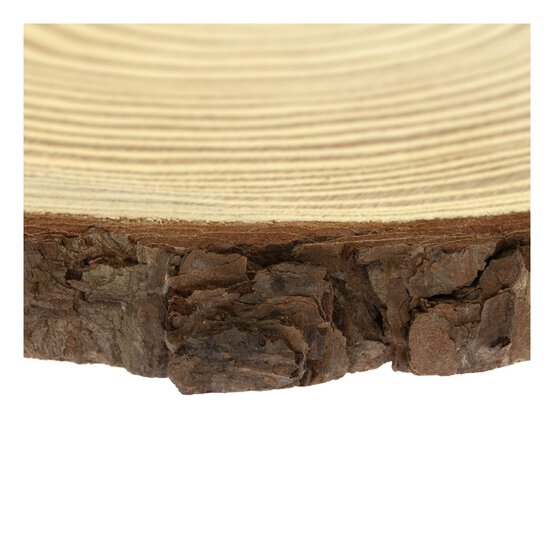 Natural Wooden Pine Slice 20cm image number 7