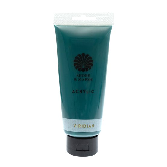 Shore & Marsh Viridian Acrylic Paint 200ml image number 1