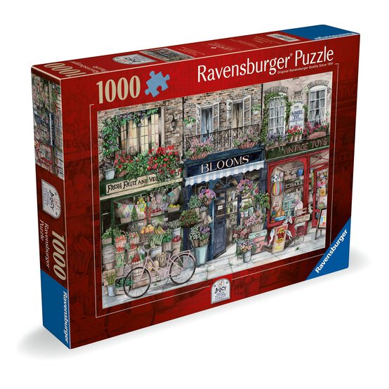 Ravensburger Busy High Street No. 1 Jigsaw Puzzle 1000 Pieces image number 1