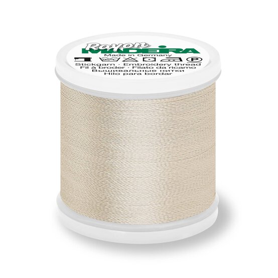 Madeira Ecru Rayon 40 Thread 200m (1082) image number 1