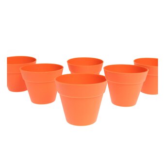Flowerpot Silicone Moulds 6 Pack