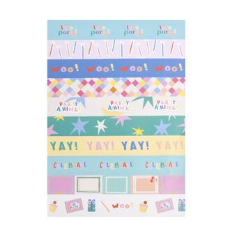 Let&rsquo;s Party Sentiment Sticker Sheet