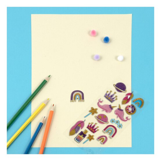Pink Magic Rainbow Stickers Pack image number 2