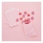 Pink and White Striped Treat Bags 50 Pack image number 2