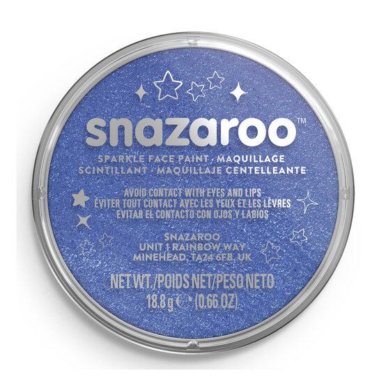 Snazaroo Blue Sparkle Face Paint  image number 3