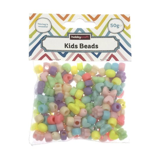 Bow, Heart and Flower Beads 50g image number 4