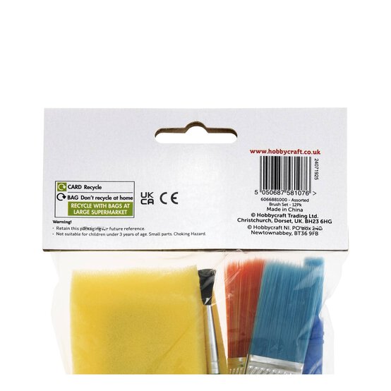 Kids Paint Brush Set 12 Pack image number 5