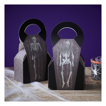Skeleton Treat Boxes 10 Pack
