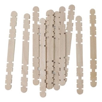 Wooden Craft Sticks 50 Pack
