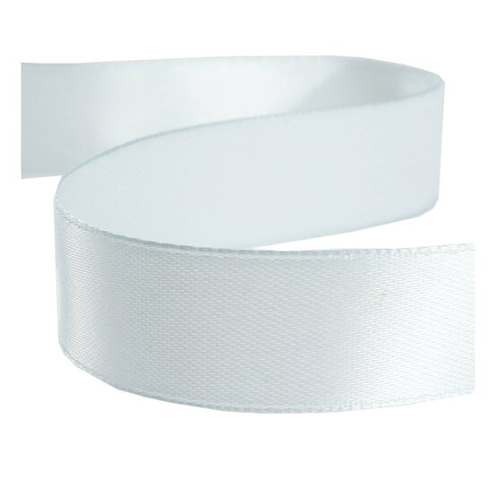 Blue Vapour Satin Ribbon 20mm x 15m image number 1