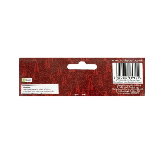 Candy Cane Decorations 12 Pack  image number 4