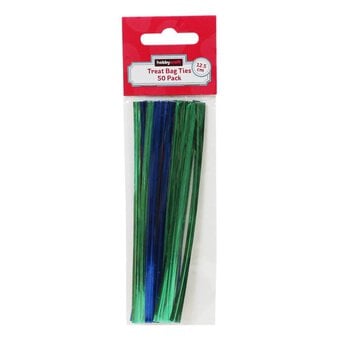 Bright Treat Bag Ties 50 Pack