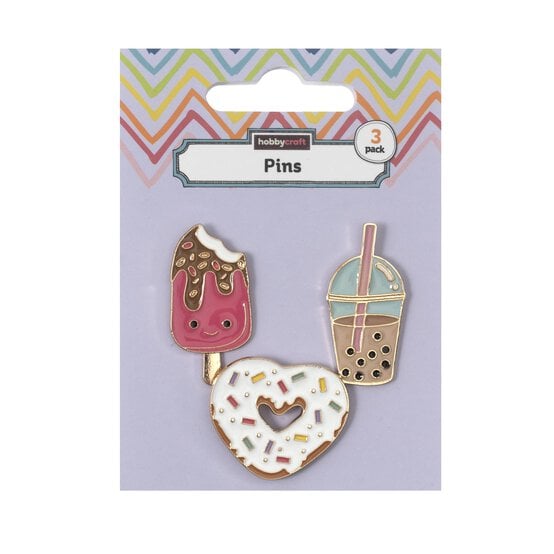 Yummy Food Pins 3 Pack  image number 4
