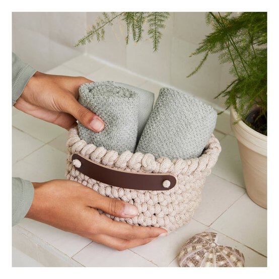 DMC Storage Basket Crochet Kit image number 2