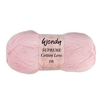Wendy Pink Supreme Cotton Love DK Yarn 100g